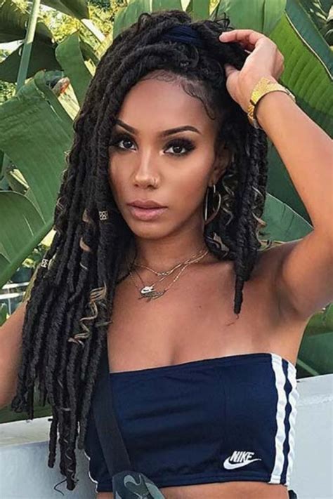 Beautiful Faux Locs Hairstyles 2020 - Curly Girl Swag ...