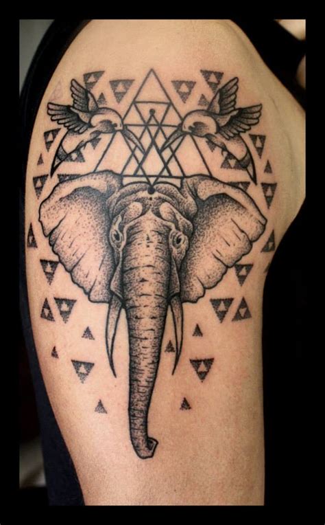 Art and illustration illustrations posters elephant illustration elephant art elephant tattoos geometric elephant tattoo animal tattoos geometric elephant wallpaper water color elephant. Geometric elephant by pande-lee on DeviantArt