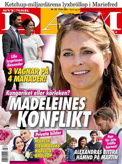 Svensk damtidning (meaning swedish women's weekly in english) is a weekly women's magazine published in sweden since 1889. Svensk Damtidning Prenumeration - Tidningskungen.se