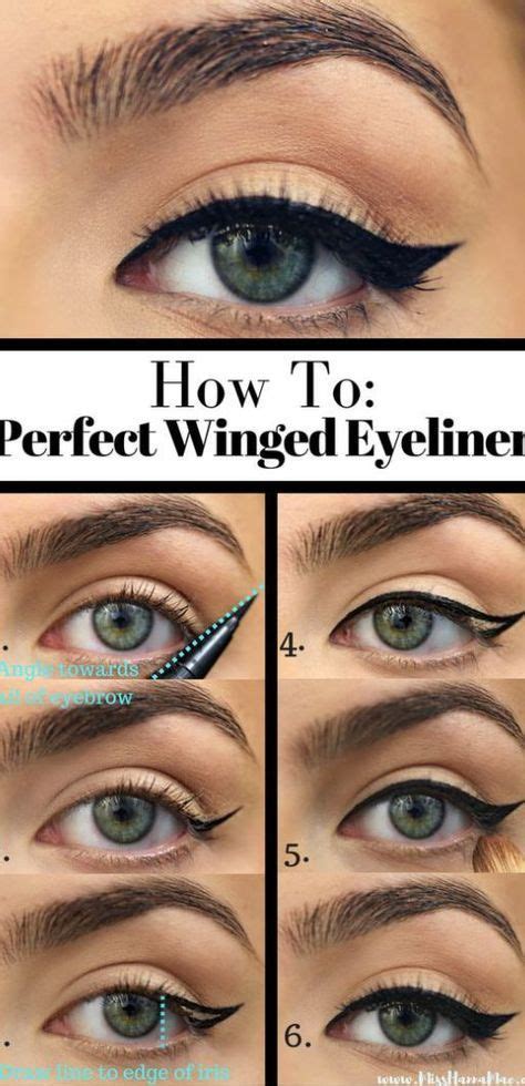 10 einfache Eyeliner-Tutorials für Anfänger | Eyeliner für ...