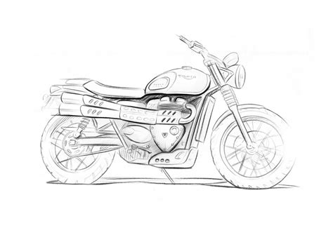 When this enter the market, the desert sled will be locking horns against the triumph street scrambler. Triumph Just Put the Desert Sled on Notice | Bike sketch ...