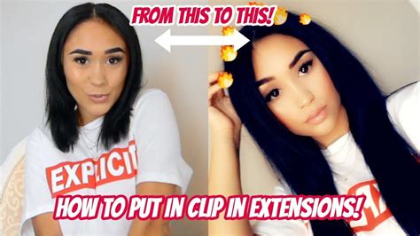 How long do bellami hair extensions typically last? HOW I PUT IN MY CLIP IN EXTENSIONS *bellami hair* - YouTube