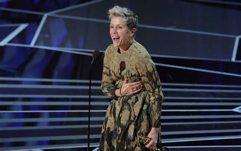 If nominated for best actress and producing nomadland, frances mcdormand could be the first woman to be nominated for the same film. Frances McDormand wins Best Actress Oscar for 'Three ...