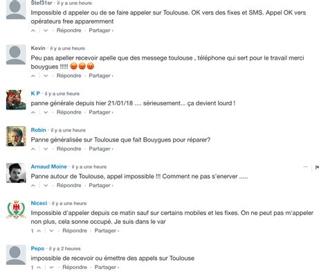 .«une panne informatique dans le réseau bouygues telecom conduit à ce que nos clients ne cette panne s'est située au niveau de «deux serveurs centraux jumeaux, au même moment, dans. BOUYGUES : Problème réseau mobile sur la côte d'azur ...