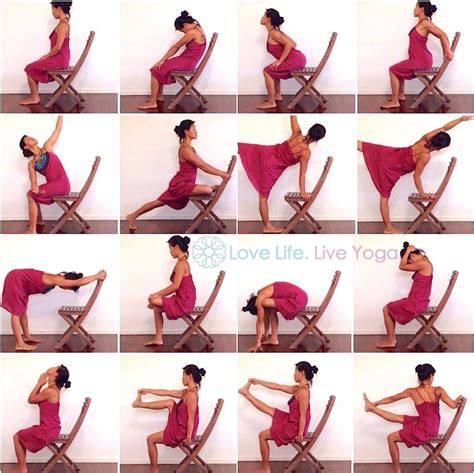 Maybe you would like to learn more about one of these? Beginners WorkOut From Office | Chair pose yoga, Yoga ...