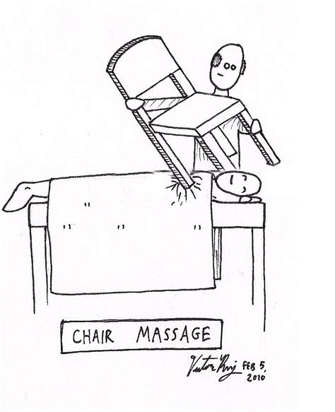 Techniques for thoracic outlet syndrome. Come book your chair massage! #Humorous #Funny # ...