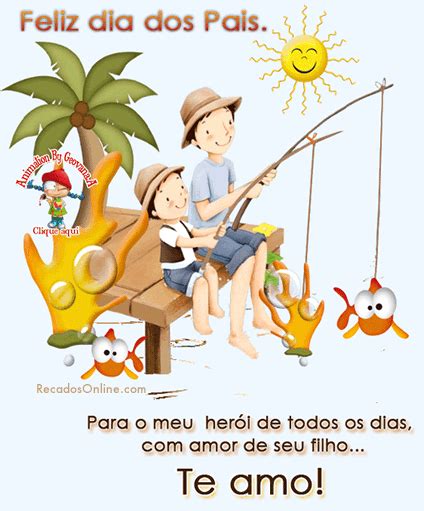 Te amo muito, feliz dia dos pais! Dia dos Pais - Imagens e Mensagens (Página 4) - RecadosOnline