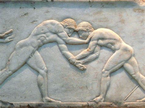 The earliest known record of an olympic competition is 776bce. Wrestling: The Genesis - Grappling Insider