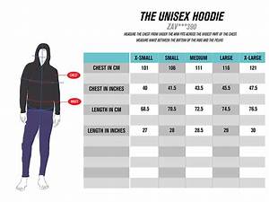 Size Guide Amplified Clothing