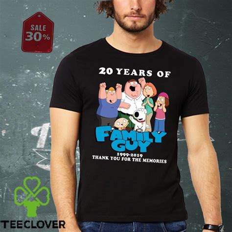 The two of you have been through two decades of ups and downs as a married couple since and now you get to commemorate a 20th anniversary is definitely an occasion to gift something she'll truly treasure—a pair of diamond earrings. 20 Years Of Family Guy Anniversary Funny T-Shirt | Anniversary funny, Funny tshirts, T shirt