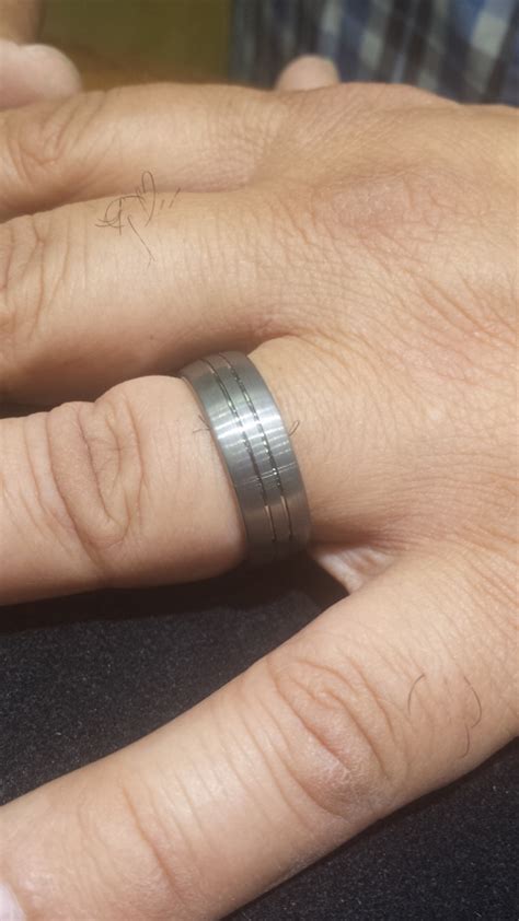 Finding the perfect tungsten or titanium ring for you. Titanium or Tungsten vs. Gold or Platinum Wedding Bands ...