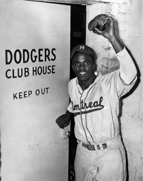 Jackie robinson, the first black athlete to play major league baseball, joined the brooklyn dodgers on april 15, 1947, a date now famous as jackie robinson day. 17 Best images about Jackie Robinson on Pinterest | Facts about, Literature and Black history month