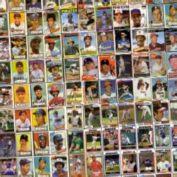 There is a large market out there for baseball cards (mostly for cards produced before. Selling Baseball Cards Online