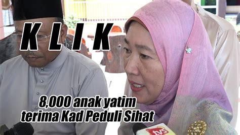 Dr daroyah alwi explained that this aid could help. MOshims: Kad Peduli Sihat Selangor