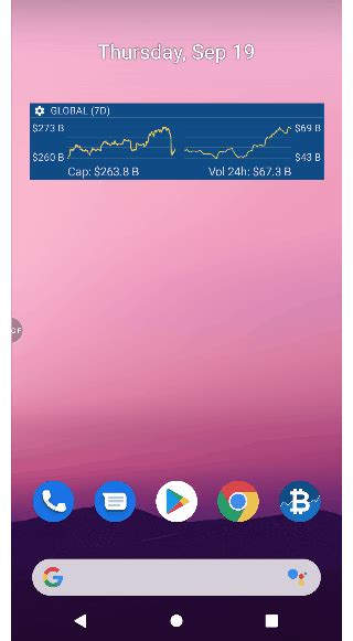 In fact, in many cases its more important. How do I add a home screen widget (Android)? | The Crypto App