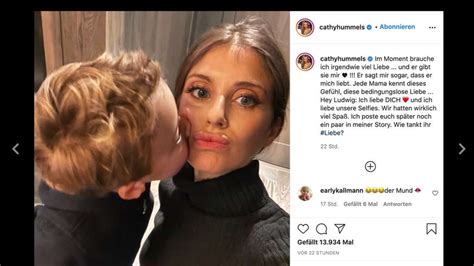 Cathy hummels hat auf instagram passend zur weihnachtszeit ein foto von sohn ludwig veröffentlicht. Cathy Hummels verzaubert Instagram-Fans: Liebesbeweis für ...