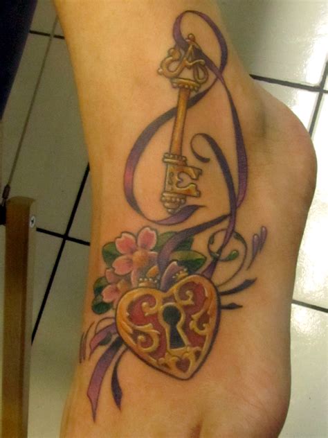 Another choice is the heart and key or a padlock and key. Lock And Key Tattoos Designs, Ideas and Meaning | Tattoos For You