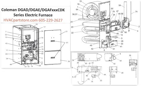 The furnace has individual breakers as the connection point, one for each phase. New Wiring Diagram for An Electric Furnace | Electric furnace, Furnace, Diagram