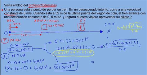 37 full pdf related to this paper. Ejercicio MRUA (ecuación 2º grado) (con imágenes ...