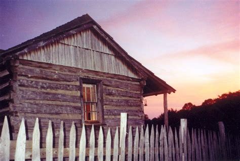 Before visiting a park, please check the park website to determine. Hensley Settlement Cabin at Sunset - Cumberland Gap ...