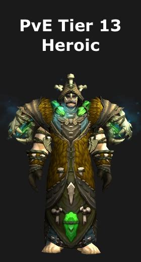 I hope i got enough information for you guys to adapt to this new update if you guys. Transmogrification Shaman PvE Tier 13 Sets (WoD 6.2) - World of Warcraft - Icy Veins