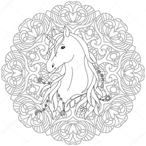 Creative illustrator and graphic designer with more than 10 years of experience. Unicorn Tattoo kleurplaat — Stockvector © KronaLux #172153554