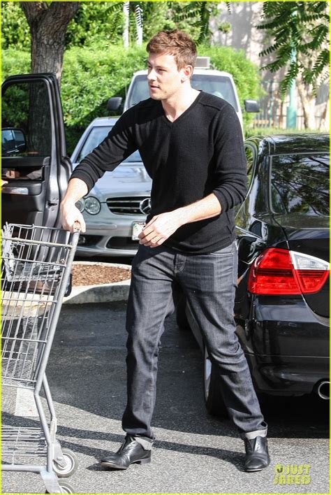 Lea Michele & Cory Monteith: Football Sunday Cooking ...