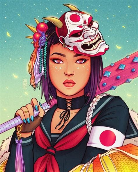 Sukeban games brings the cute grills. The Geeky Nerfherder: #CoolArt: 'Sukeban' by Jen Bartel