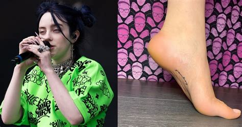 In a 2020 vanity fair interview, the singer copped to having a tattoo, but coyly added, you won't ever see it. Billie Eilish's Tattooed Feet, Satanic Religion & Real Name