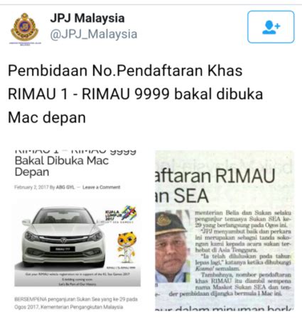 Portal kerajaan jpjpelanggan yang memilih portal kerajaan jpj perlu melalui beberapa langkah. NOMBOR PLATE RIMAU 1-9999 DIBUKA UNTUK TEMPAHAN - ADAKAH ...