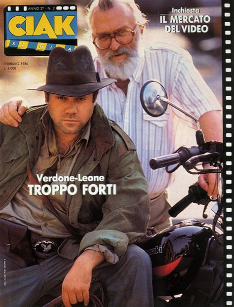 Un sacco bello (1980) · bianco, rosso e verdone (1981) · borotalco (1982) · acqua e sapone (1983) · i due carabinieri (1984) · troppo forte (1986) · io e mia sorella (1987) · compagni di scuola (1988) · il bambino e il poliziotto (1989) Carlo Verdone Troppo Forte - 1 880 Foto E Immagini Di ...