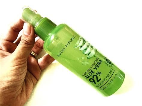 Membazir duit anda je amal minum aloe vera gel forever living ini tapi tidak dapat hasil yang sepatutnya anda dapat. Nature Republic Aloe Vera Soothing Gel Mist - Manfaat dan ...