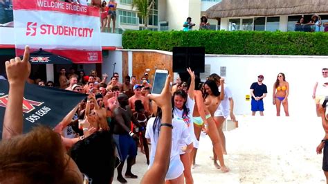 Spring break 2018 oasis beach club with oliver heldens. Spring Break wet T-shirt Contest, Cancun - Dog's Life ...