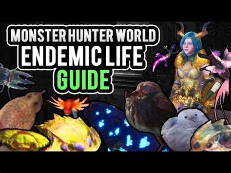 Monster Hunter World - Endemic Life Guide [w/o comment ...