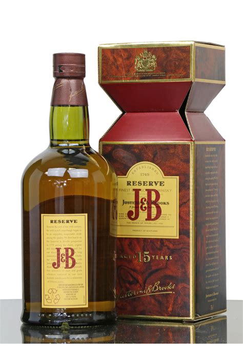 Easily compare insurance rates from top companies. J&B 15 Years Old - Reserve (75cl) - Just Whisky Auctions