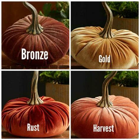 We are visiting the glass academy today, shopping for glass mini pumpkins wholesale. Large Velvet Pumpkins Create Your Own Set of 3, table centerpiece, Fall decoration, modern ...