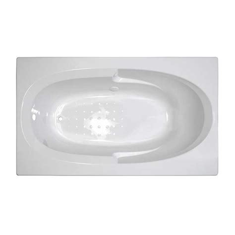 Now those tubs are made from different materials. Lyons Industries Classic 5 ft. Reversible Drain Heated ...