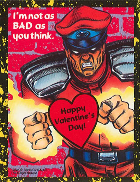 Leave a like if you enjoyed! Terrible Early 90s Street Fighter II Valentine's Day Cards
