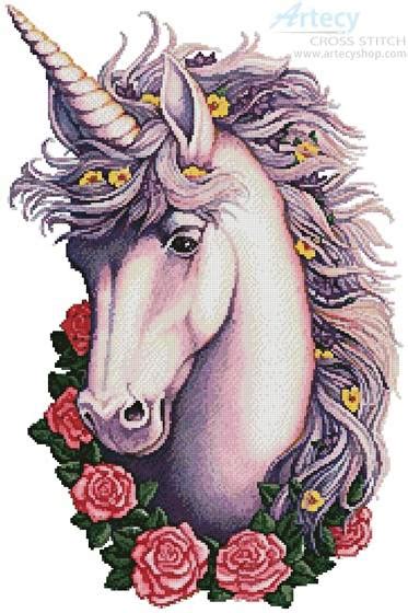 Check spelling or type a new query. Unicorn Cameo Cross Stitch Pattern fantasy
