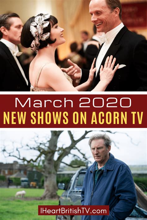 Here's a look at what's coming to the various streaming services in march 2020, and what's really worth the monthly subscription fee. March British TV Premieres: What's New on Acorn TV for ...