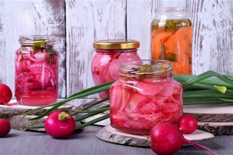 The roasting process leaves these daikon radish fries with a wonderful caramelized crust, but they will be considerably more soft than they crisp. Pink Pickled Radishes in 2020 | Pickled radishes, Radishes, Homemade christmas gifts