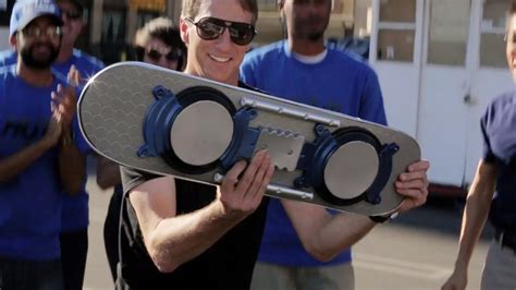 'we won't be hearing the dead kennedys'. Doc Brown & Tony Hawk Introduce the HUVr Hoverboard