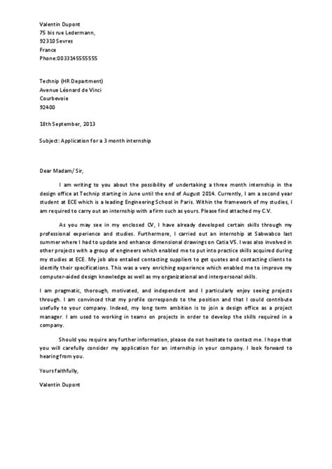 Take cues from these job application letter samples to get the word out. Model Cover letter ECE