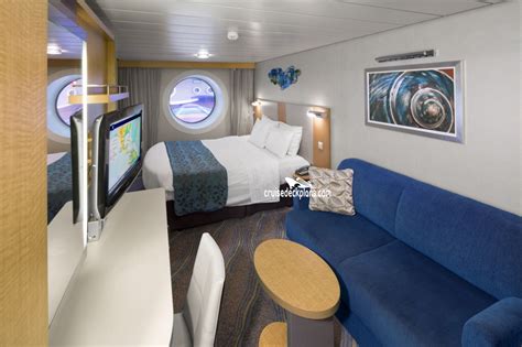 As such, she has many interior areas for her guests to explore. Allure of the Seas Promenade View Interior Stateroom Info