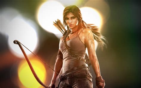 Lara Croft Enhanced Wallpaper - Phone wallpapers