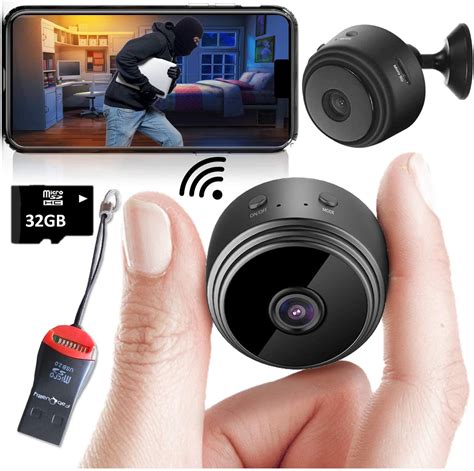 This spy camera uses a motion detection technique. Spy Cameras Hidden,WiFi Wireless Mini Camera HD 1080P ...