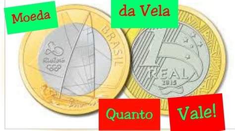 Ela pode ser comprada a partir de 30 reais. Quanto vale a moeda da VELA Olimpíadas 2016. MOEDA RARA ...