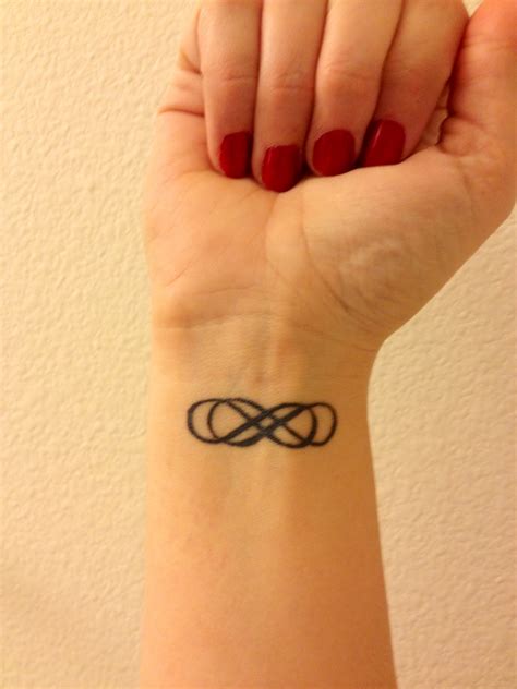 A twisted arrow tattoo in the style of the infinity symbol will have a deep meaning. Infinity Tattoo on Wrist Designs, Ideas and Meaning ...