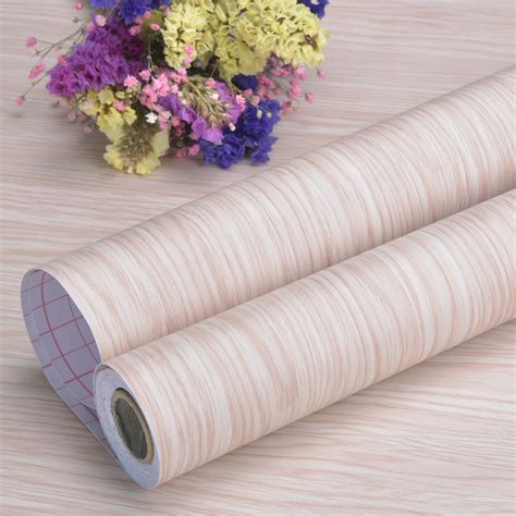 Transform boring plastic pots for your indoor plants into a faux chic and secretly cheap craft that adds some new textures to your home. Self Adhesive Wood Contact Paper for Countertops 24" x 196 ...