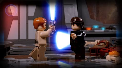 Ein schon größerer säugling wird weiterhin an der mutterbrust gestillt. LEGO Anakin vs Obi-Wan | Stand Still Test - YouTube